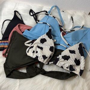 Bundle Bikini Tops Bottoms Summer Beach Vacation Mix